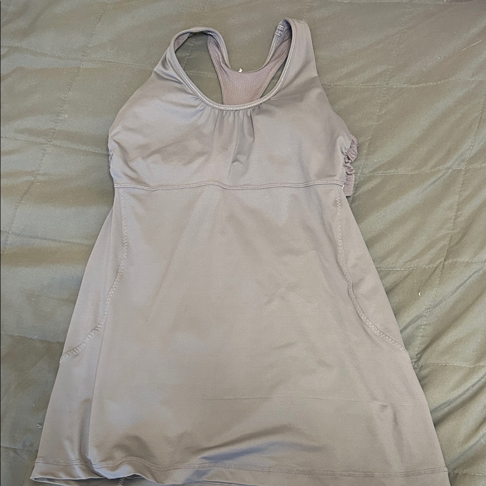 lululemon athletica Gray Tank Top